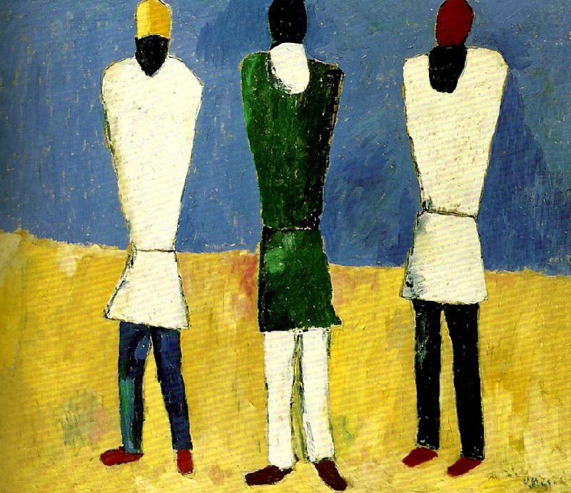 peasants, Kazimir Malevich